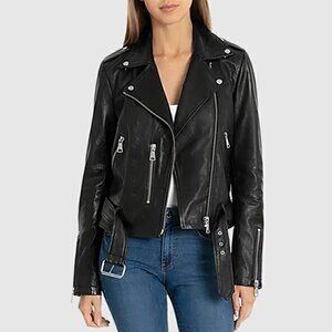 Bagatelle. Nyc Pebbled Leather Jacket